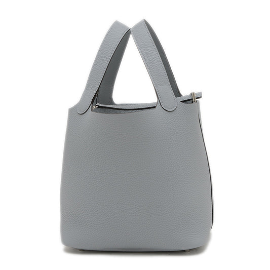 ピコタンロック MM 22 トリヨン グリパンタン シルバー金具 W刻印 ハンドバッグ