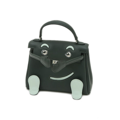 ケリードール スイフト ニューヴェールフォンセ/ペパーミント シルバー金具 K刻印 ハンドバッグ