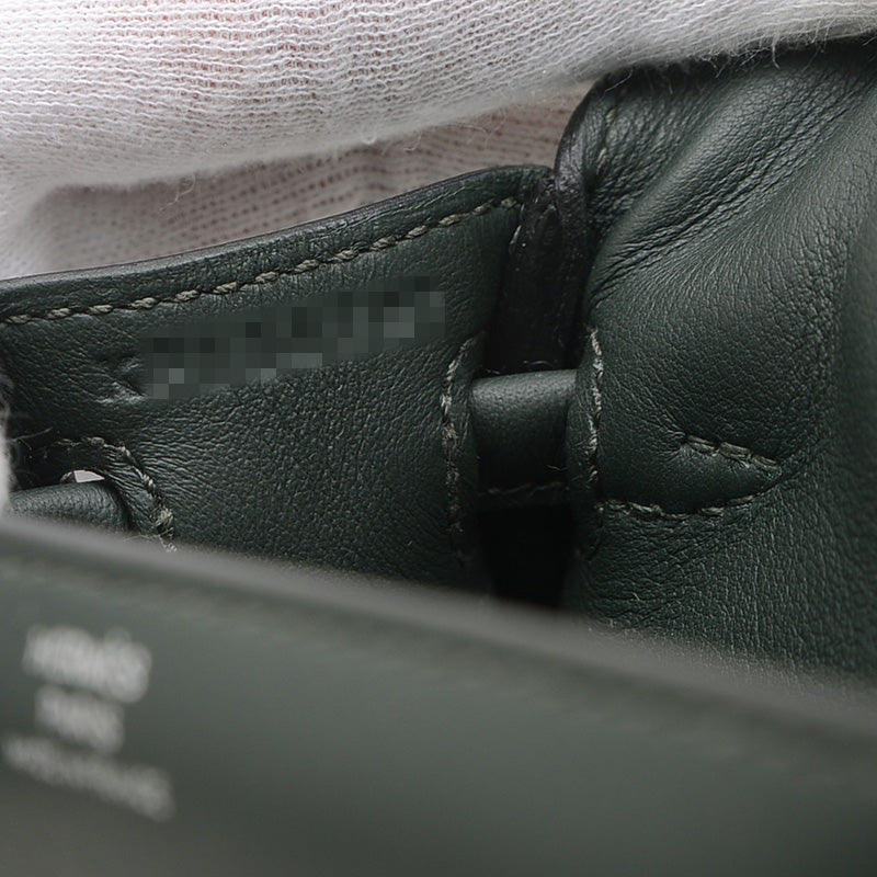 ケリードール スイフト ニューヴェールフォンセ/ペパーミント シルバー金具 K刻印 ハンドバッグ