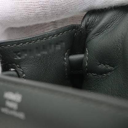 ケリードール スイフト ニューヴェールフォンセ/ペパーミント シルバー金具 K刻印 ハンドバッグ