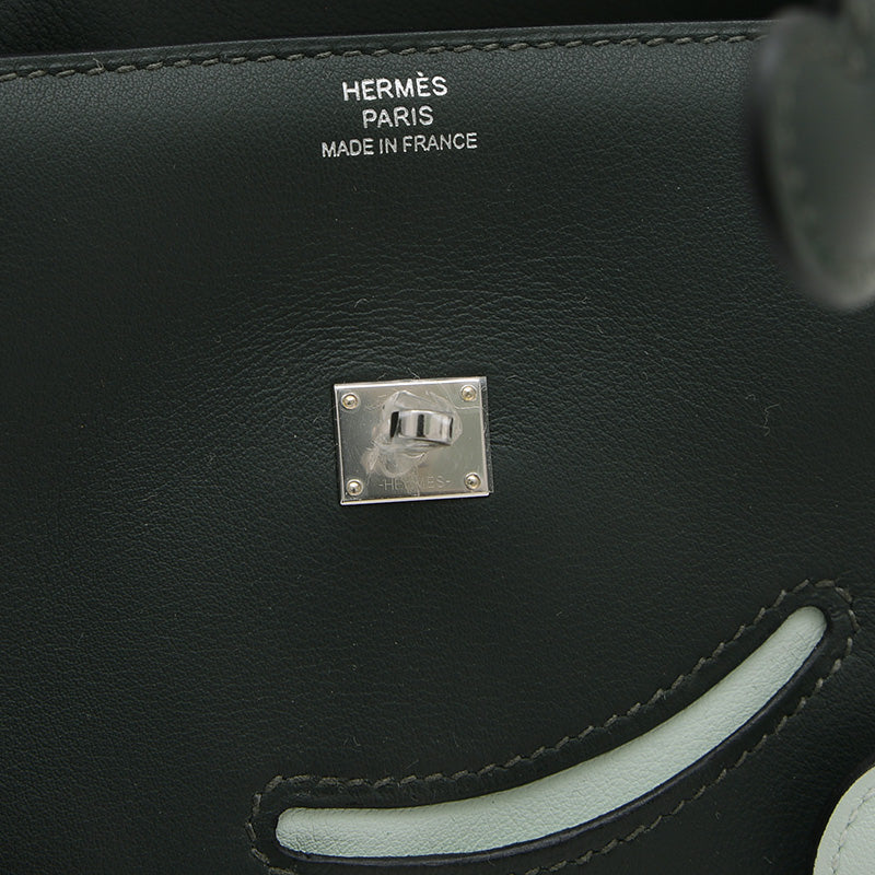 ケリードール スイフト ニューヴェールフォンセ/ペパーミント シルバー金具 K刻印 ハンドバッグ