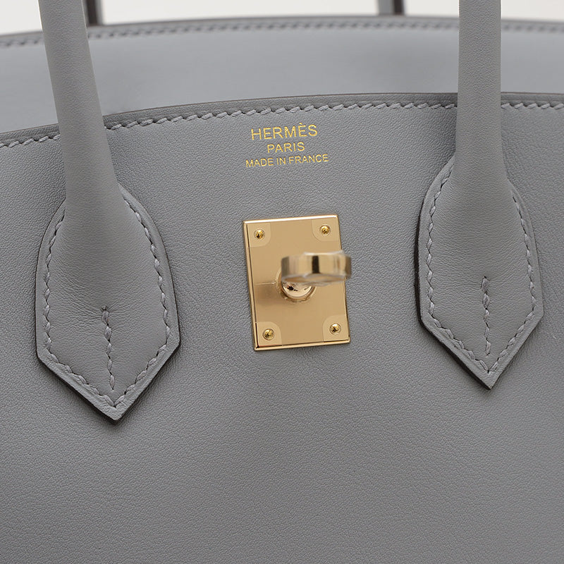 バーキン25 スイフト グリパンタン シャンパンゴールド金具 K刻印 ハンドバッグ