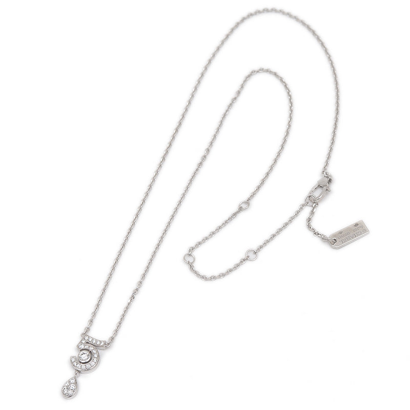 エターナル シャネル No.5 ネックレス K18WG/ダイヤ ネックレス