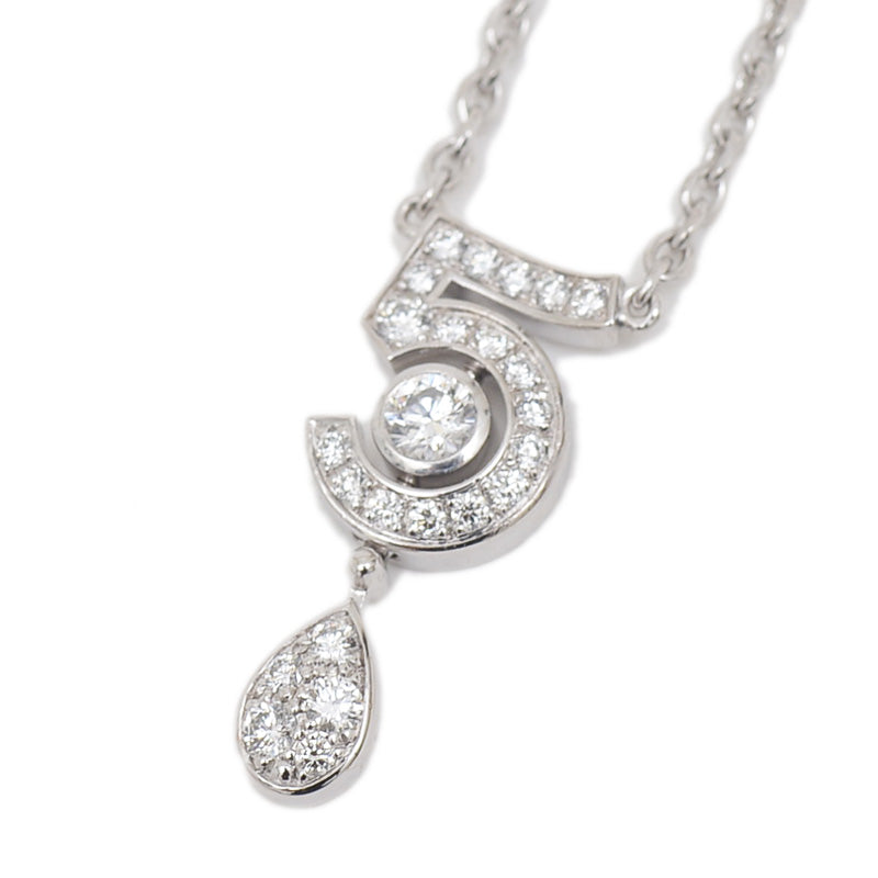 エターナル シャネル No.5 ネックレス K18WG/ダイヤ ネックレス