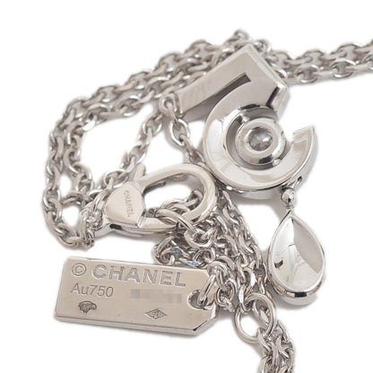 エターナル シャネル No.5 ネックレス K18WG/ダイヤ ネックレス