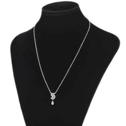 エターナル シャネル No.5 ネックレス K18WG/ダイヤ ネックレス