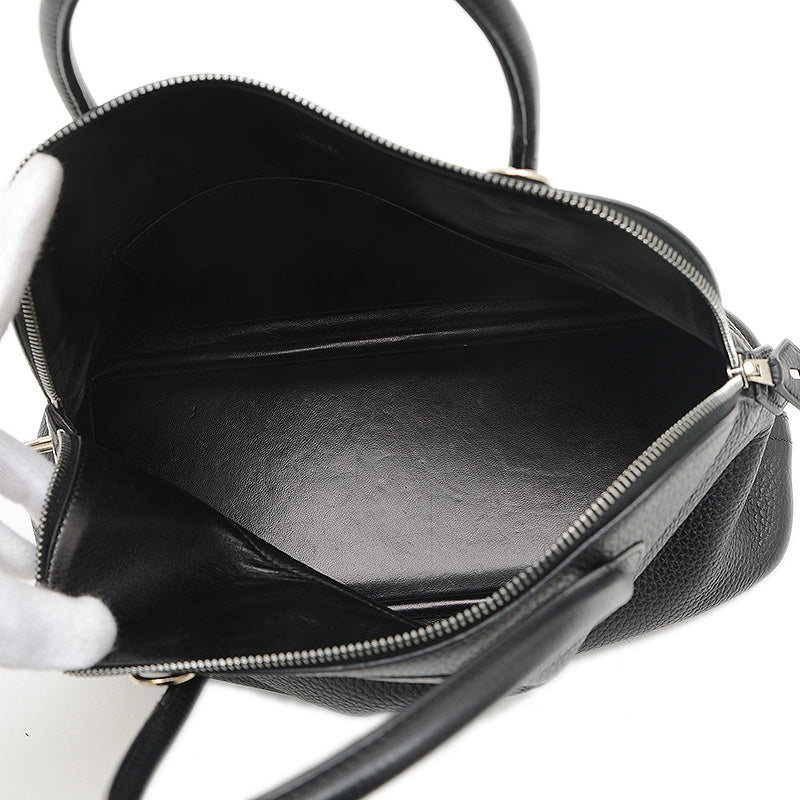 ボリード31 トリヨン ブラック シルバー金具 M刻印 ハンドバッグ