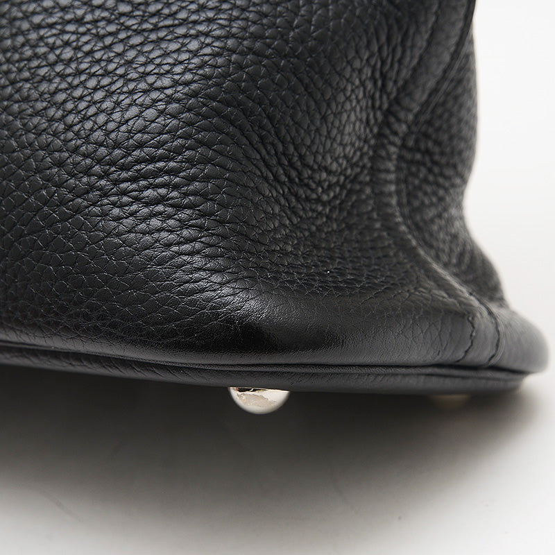 ボリード31 トリヨン ブラック シルバー金具 M刻印 ハンドバッグ