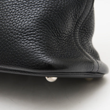 ボリード31 トリヨン ブラック シルバー金具 M刻印 ハンドバッグ