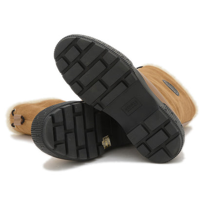 ジャーニー ボアブーツ スエード ムートン キャメル/ブラック #36.5 ブーツ