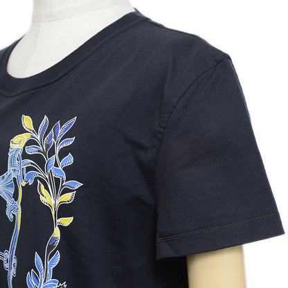 カルトゥッシュ ドレス ワンピース 半袖 コットン ブラック 40サイズ ワンピース