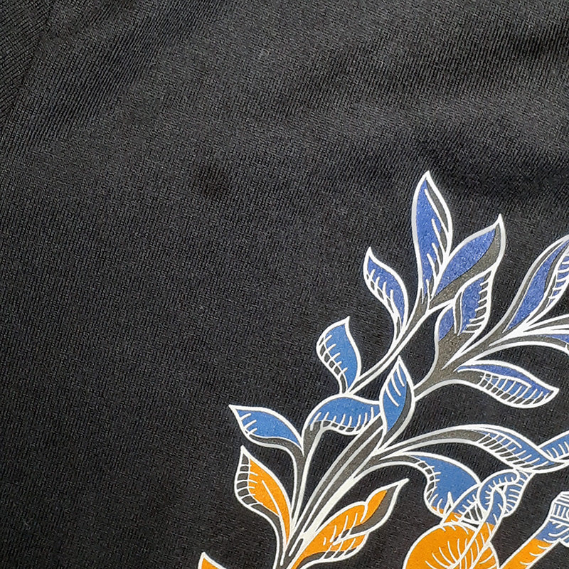 カルトゥッシュ ドレス ワンピース 半袖 コットン ブラック 40サイズ ワンピース