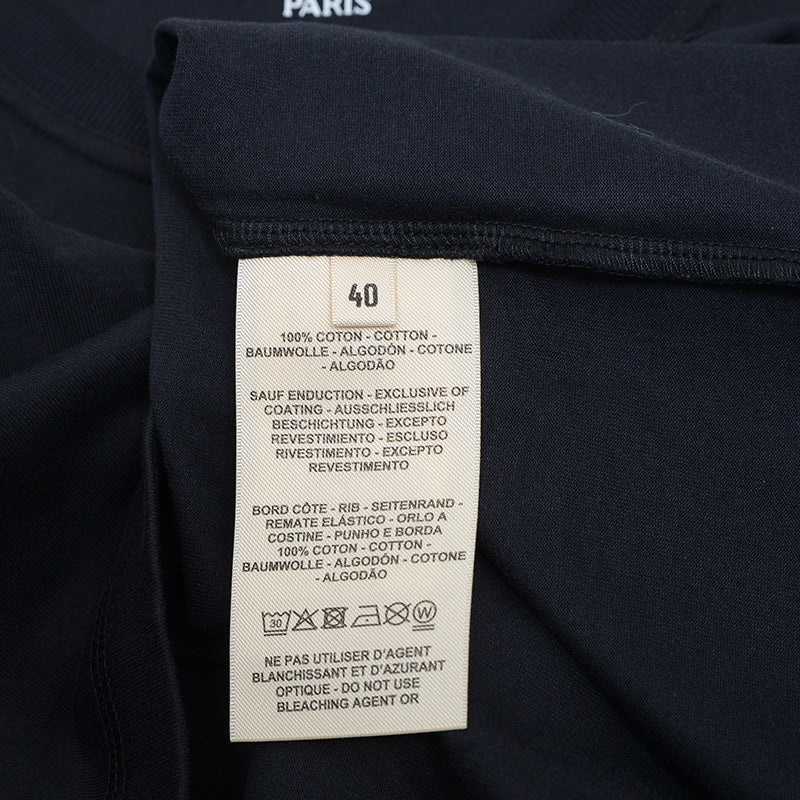 カルトゥッシュ ドレス ワンピース 半袖 コットン ブラック 40サイズ ワンピース