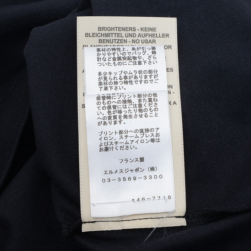 カルトゥッシュ ドレス ワンピース 半袖 コットン ブラック 40サイズ ワンピース