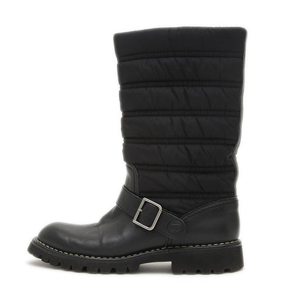 エンジニア ブーツ ナイロン/レザー ブラック 37サイズ G29477 ブーツ