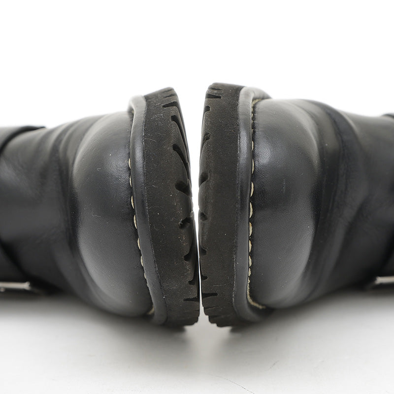 エンジニア ブーツ ナイロン/レザー ブラック 37サイズ G29477 ブーツ