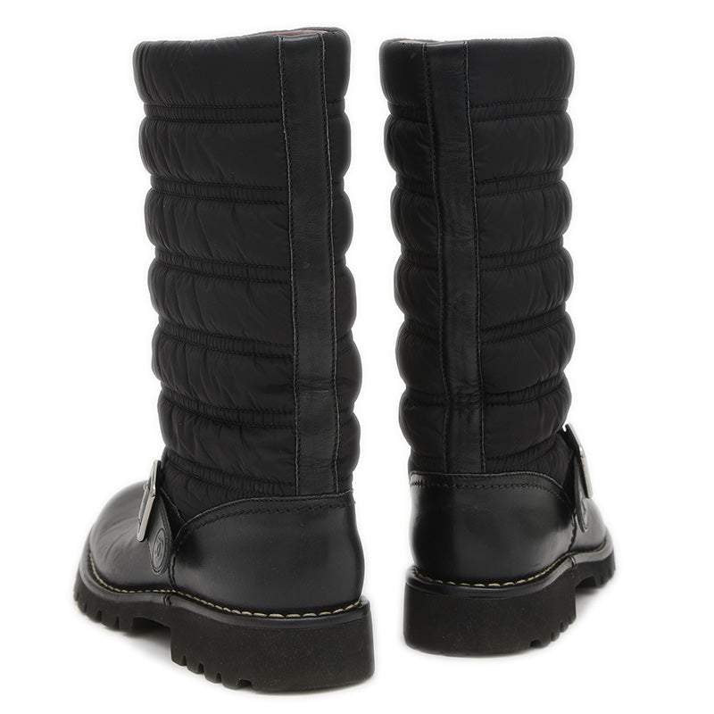 エンジニア ブーツ ナイロン/レザー ブラック 37サイズ G29477 ブーツ