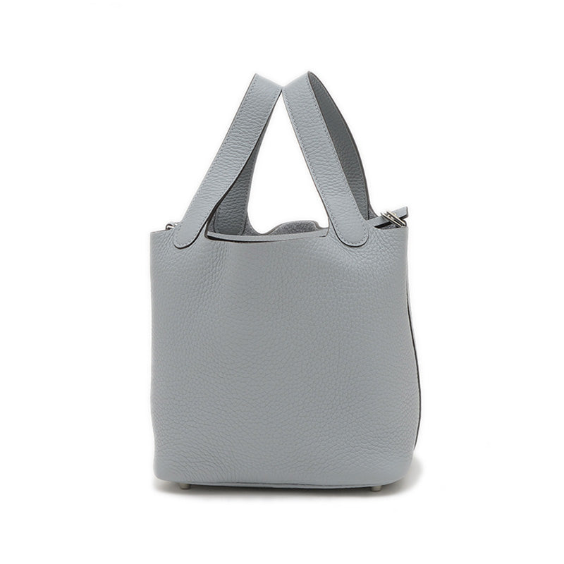 ピコタンロック PM 18 トリヨン グリパンタン シルバー金具 K刻印 ハンドバッグ