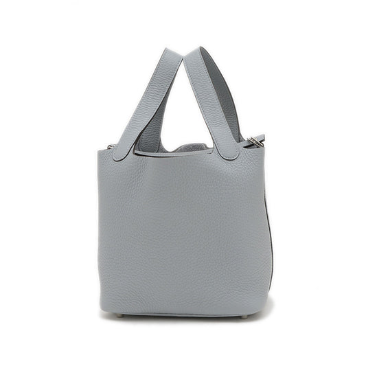 ピコタンロック PM 18 トリヨン グリパンタン シルバー金具 K刻印 ハンドバッグ