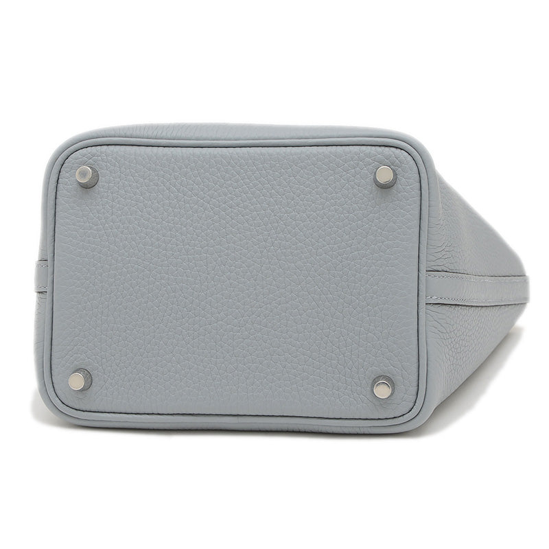 ピコタンロック PM 18 トリヨン グリパンタン シルバー金具 K刻印 ハンドバッグ