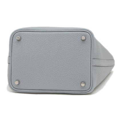 ピコタンロック PM 18 トリヨン グリパンタン シルバー金具 K刻印 ハンドバッグ