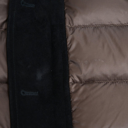 エンメティ DONNY MERINOS CAMOSCIO S.OPACO ダウンベスト ブラック メンズ 46サイズ ダウンベスト