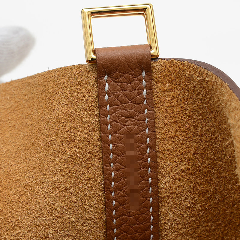 ピコタンロック MM 22 トリヨン ゴールド ゴールド金具 K刻印 ハンドバッグ