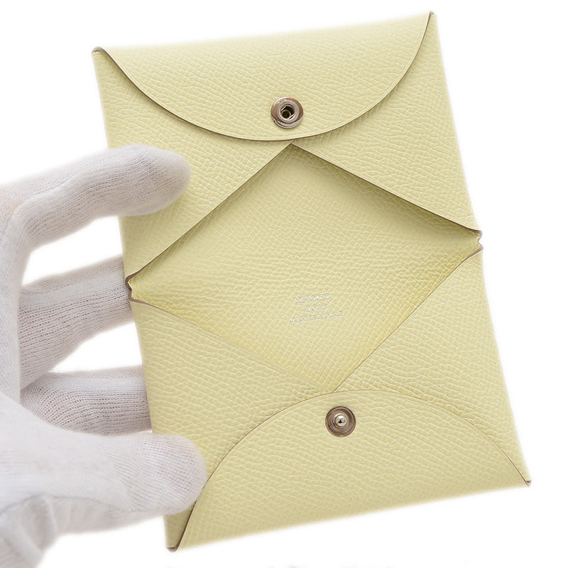 カルヴィ カードケース エプソン ジョーヌミルトン W刻印 カードケース