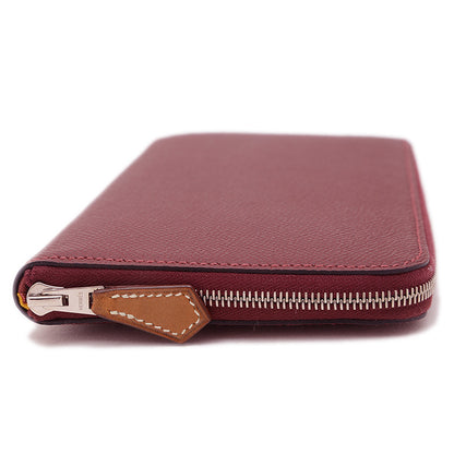 アザップロング シルクイン 長財布 エプソン ルージュアッシュ D刻印 長財布