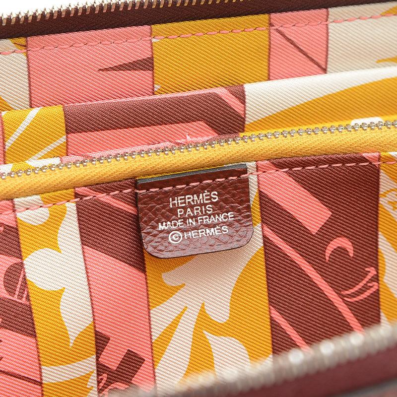 アザップロング シルクイン 長財布 エプソン ルージュアッシュ D刻印 長財布