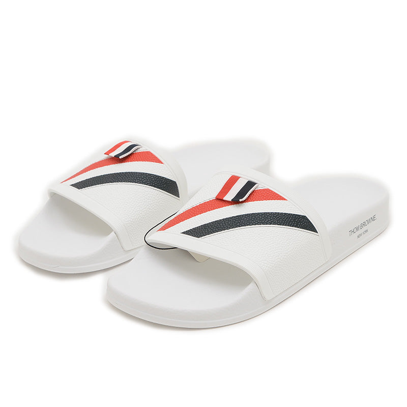 プールスライド サンダル ホワイト メンズ 8サイズ MFL054I サンダル