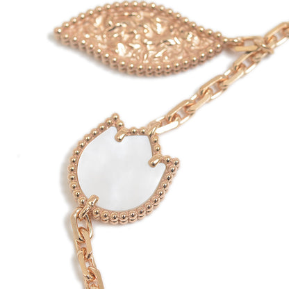 ラッキースプリング 5モチーフ ブレスレット K18RG VCARP7RR00 ブレスレット