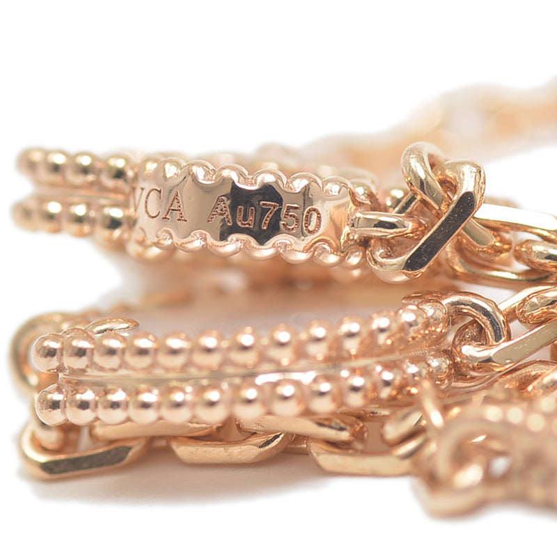 ラッキースプリング 5モチーフ ブレスレット K18RG VCARP7RR00 ブレスレット