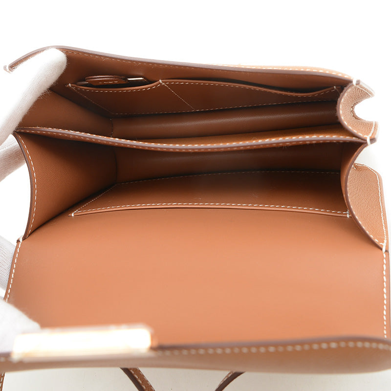 コンスタンス ミニ 18 ミロワール エプソン ゴールド ローズゴールド金具 W刻印 ショルダーバッグ