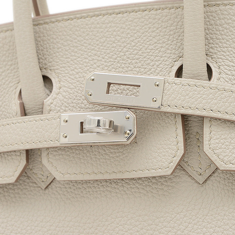 バーキン25 トゴ ベトン シルバー金具 K刻印 ハンドバッグ