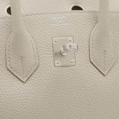 バーキン25 トゴ ベトン シルバー金具 K刻印 ハンドバッグ