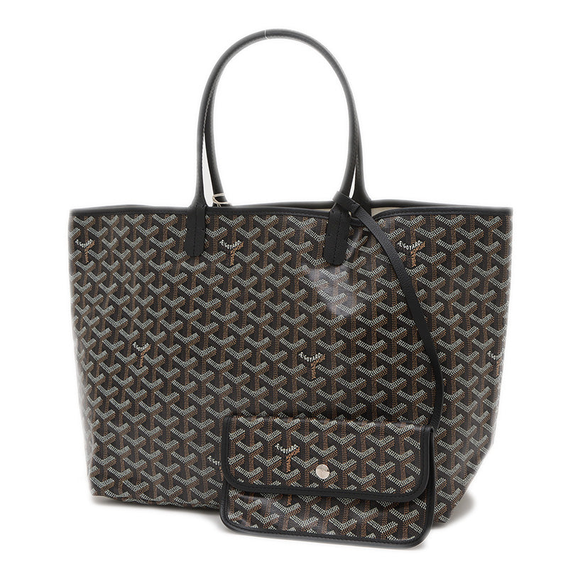 サンルイPM トートバッグ ゴヤールディンキャンバス ブラック AMALOUISPM トートバッグ