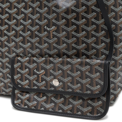 サンルイPM トートバッグ ゴヤールディンキャンバス ブラック AMALOUISPM トートバッグ