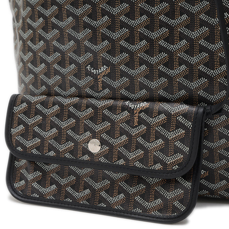 サンルイPM トートバッグ ゴヤールディンキャンバス ブラック AMALOUISPM トートバッグ