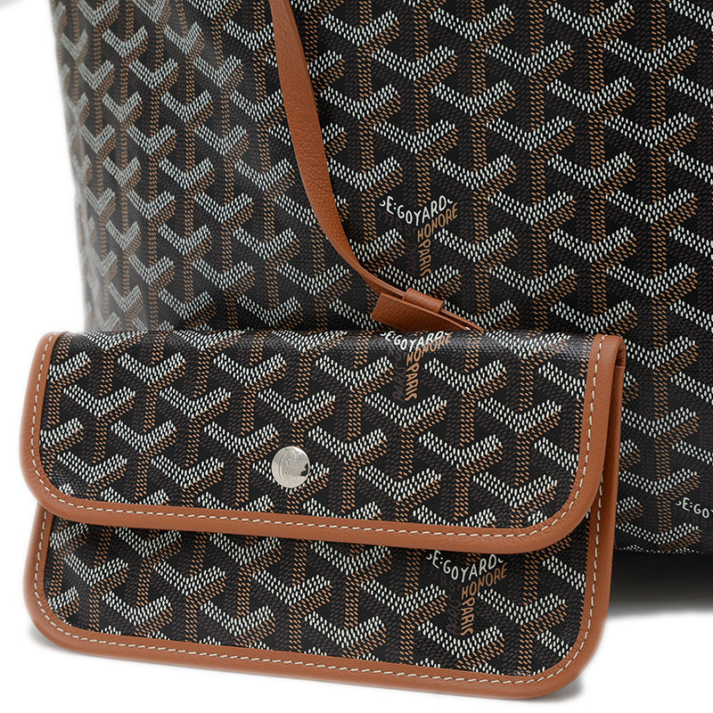 サンルイPM トートバッグ ゴヤールディンキャンバス ブラウン AMALOUISPM トートバッグ