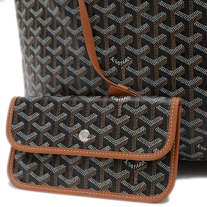 サンルイPM トートバッグ ゴヤールディンキャンバス ブラウン AMALOUISPM トートバッグ