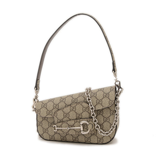 ホースビット1955 GGスプリーム 2WAYバッグ ベージュ 774209 ショルダーバッグ