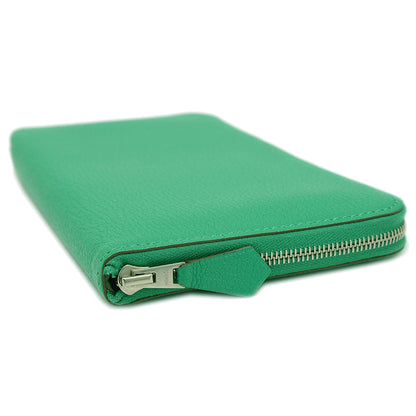 アザップロング クラシック シェーブル ミント T刻印 長財布