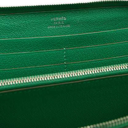 アザップロング クラシック シェーブル ミント T刻印 長財布