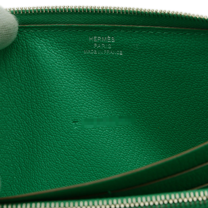 アザップロング クラシック シェーブル ミント T刻印 長財布