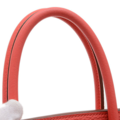 バーキン30 トリヨン ローズジャイプール シルバー金具 R刻印 ハンドバッグ