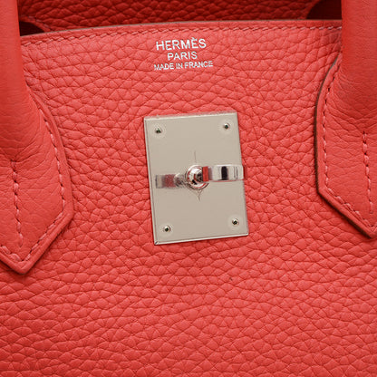 バーキン30 トリヨン ローズジャイプール シルバー金具 R刻印 ハンドバッグ