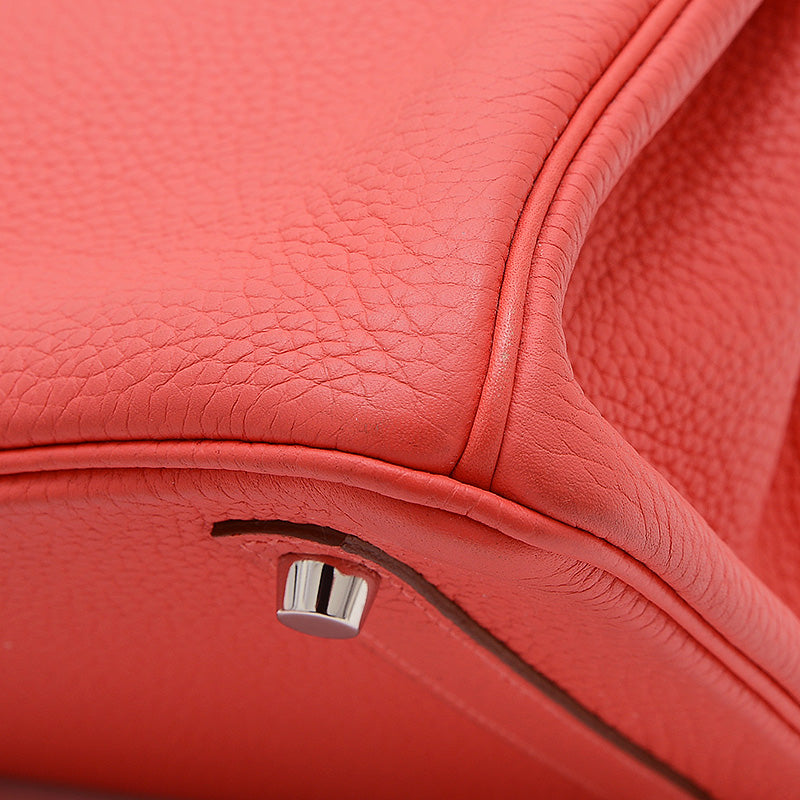 バーキン30 トリヨン ローズジャイプール シルバー金具 R刻印 ハンドバッグ