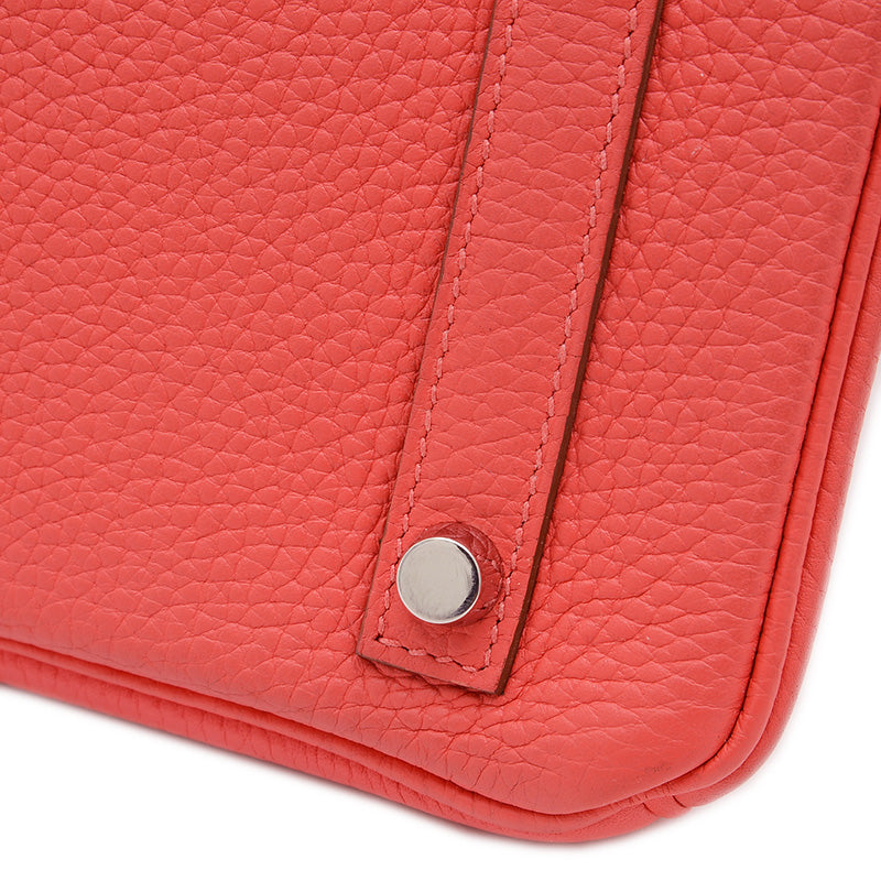 バーキン30 トリヨン ローズジャイプール シルバー金具 R刻印 ハンドバッグ