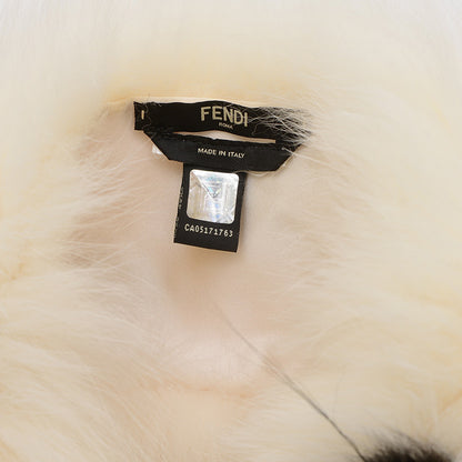 マフラー フォックスファー ホワイト/ブラック FNG423 S2T マフラー